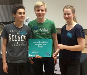 Linköping regionfinal 2016 - vinnare Kunskapsskolan klass 8:4