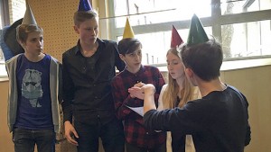 Vinnarna i Umeå - Grubbeskolans klass 8EM i aktion